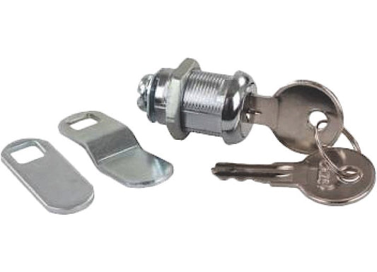 JR Products 7/8IN COMPARTMENT DOOR KEY LOCK, STANDARD