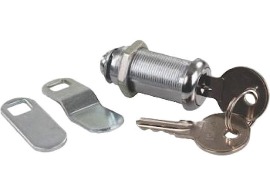 JR Products 1-3/8IN COMPARTMENT DOOR KEY LOCK, STANDARD