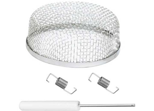 JR Products FLYING INSECT SCREEN: SCREEN MEASURES 3-5/8IN DIAMETER X 1-5/16IN TALL