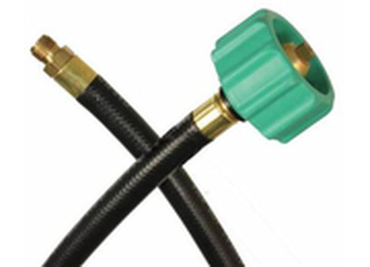 JR Products 1/4" OEM Pigtail QCC1 - 20", 1/4" Male Inverted Flare End