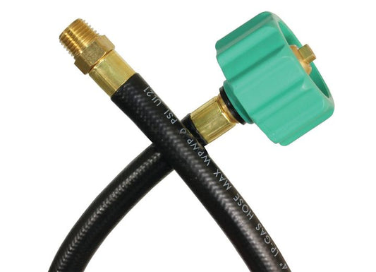 JR PRODUCTS 1/4 OEM PIGTAIL QCC1, 15, THERMPLASTIC HOSE