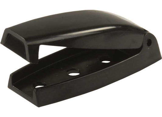 JR Products BAGGAGE DOOR CATCH, BULLET, BLACK
