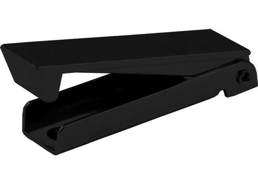 JR Products BAGGAGE DOOR CATCH, SQUARE, BLACK