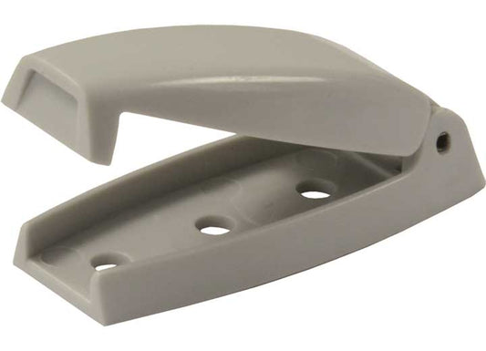 JR Products BAGGAGE DOOR CATCH, BULLET, GRAY