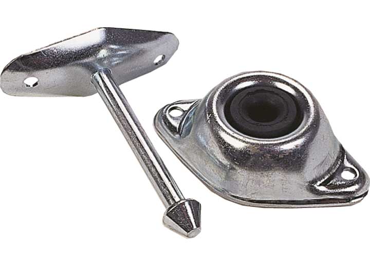 JR Products 3IN STRAIGHT PLUNGER DOOR HOLDER