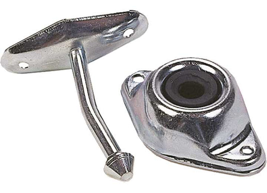 JR Products 3IN ANGLED PLUNGER DOOR HOLDER