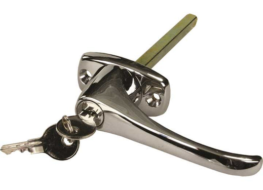 JR Products LOCKING L-HANDLE, CHROME
