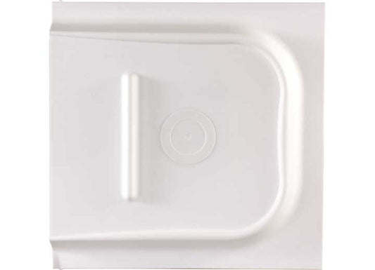 JR Products 12IN SCREEN DOOR SLIDER, WHITE
