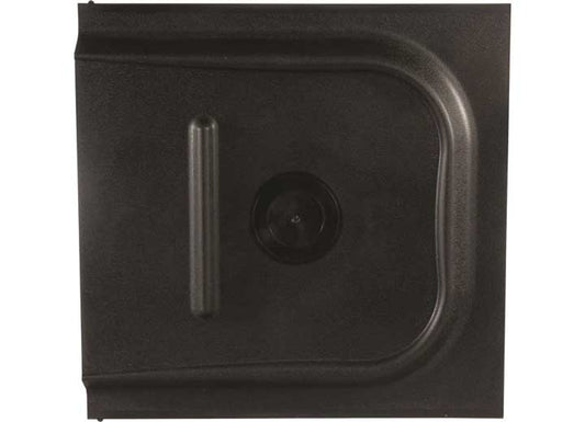 JR Products 12IN SCREEN DOOR SLIDER, BLACK