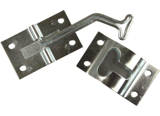 JR Products 45 DEGREE T-STYLE DOOR HOLDER, ZINC