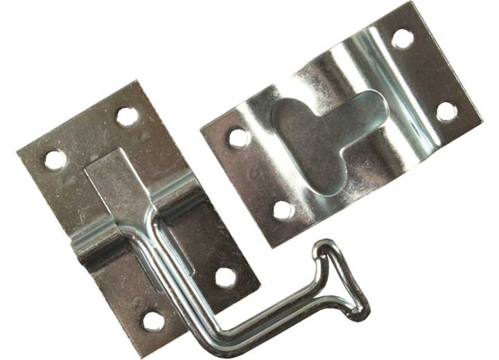 JR Products 90 DEGREE T-STYLE DOOR HOLDER, ZINC