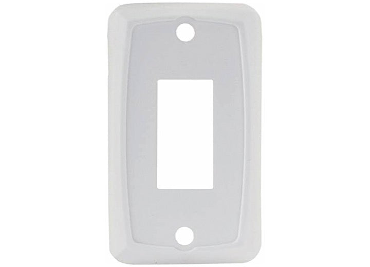 JR Products Single Face Plate (5-Pack) - White