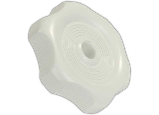 JR Products WINDOW KNOB W/1IN SHAFT, WHITE