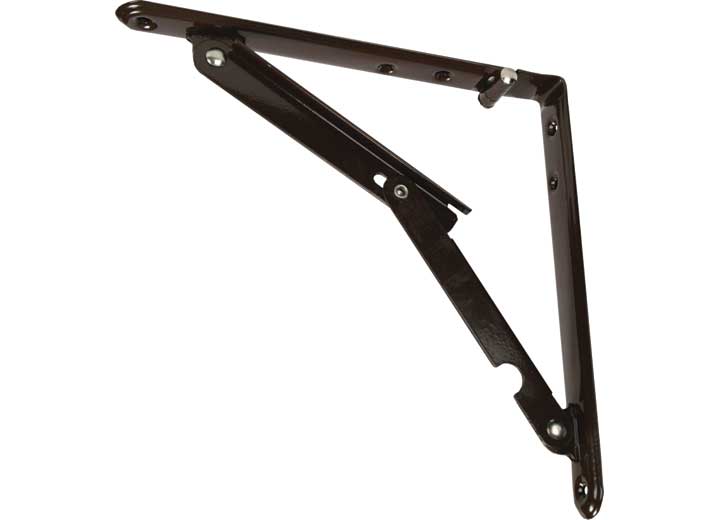 JR Products FOLDING SHELF BRACKET, BROWN