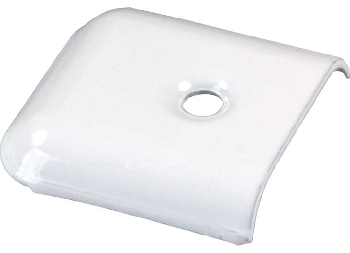 JR Products VINYL END CAPS, METAL, PW