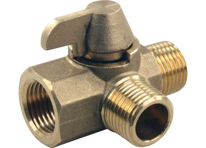 JR Products 3-WAY DIVERTER VALVE, M/M/F