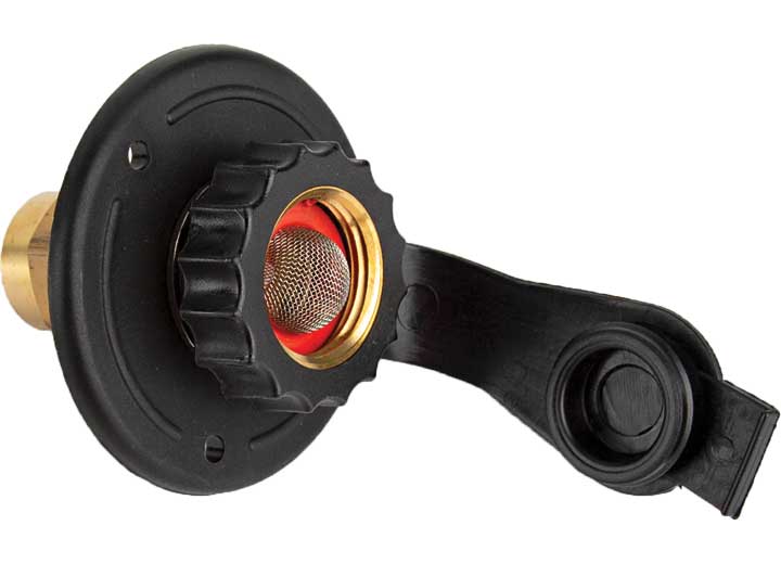 JR Products CITY WATER FLANGE, FPT, BLACK