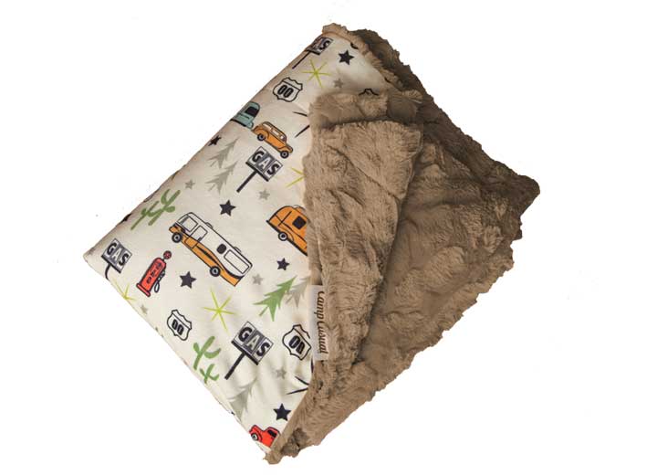 JR Products SPO- THE THROW - ROAD TRIP GRAY