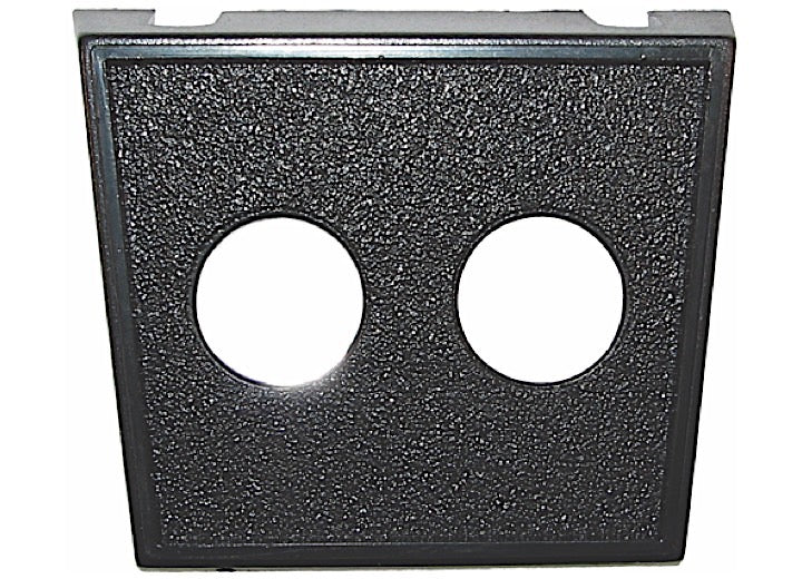 J T & T Products SWITCH PANEL MOUNT (2) 1/2IN ROUND HOLE 1 PC
