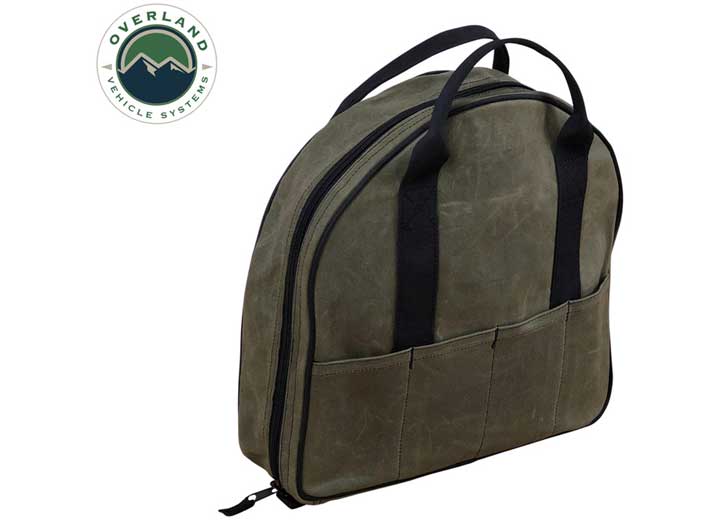 Overland Vehicle Systems / Up Down Air JUMPER CABLE BAG #16 WAXED CANVAS