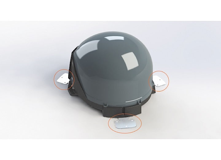 King TAILGATER/QUEST REMOVABLE ROOF MT.