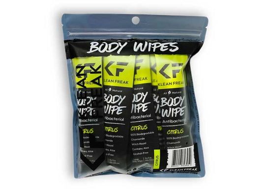 Klean Freak DOZEN PACK - CITRUS BODY WIPES