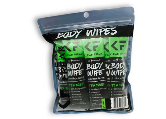 Klean Freak DOZEN PACK - TEA TREE BODY WIPES