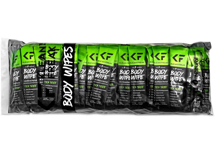 Klean Freak 100 PACK - TEA TREE BODY WIPES