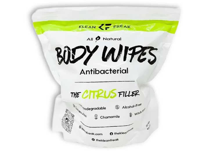 Klean Freak THE FILLER - CITRUS BODY WIPES