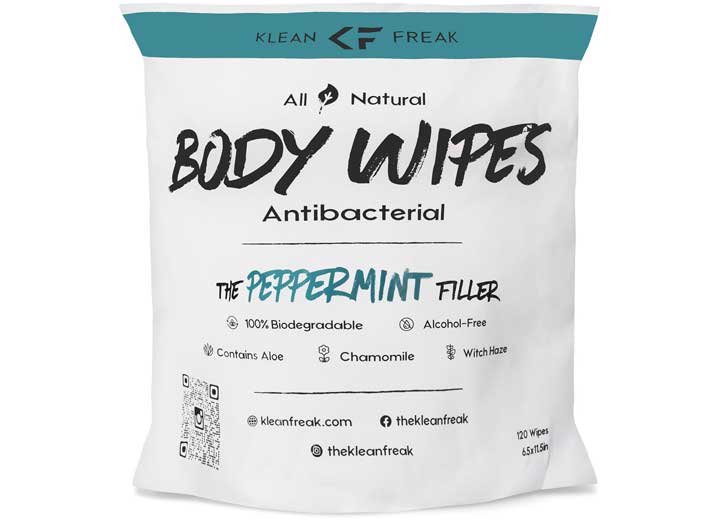 Klean Freak THE FILLER - PEPPERMINT BODY WIPES