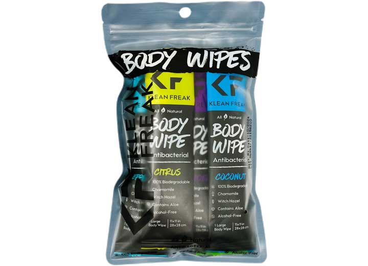 Klean Freak TRIAL PACK - 6 WIPES BODY WIPES