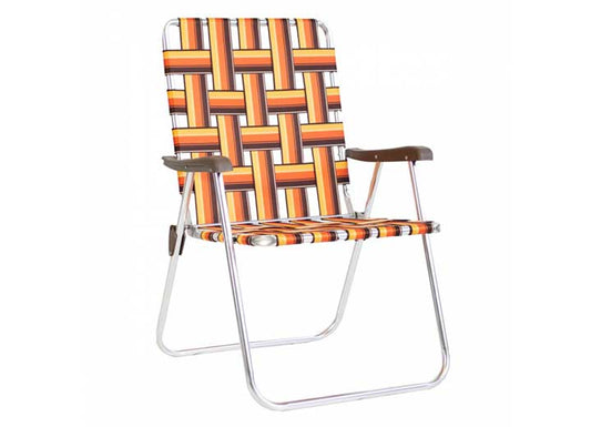 KUMA Outdoor Gear Backtrack Chair – Kelso (Orange/Brown)