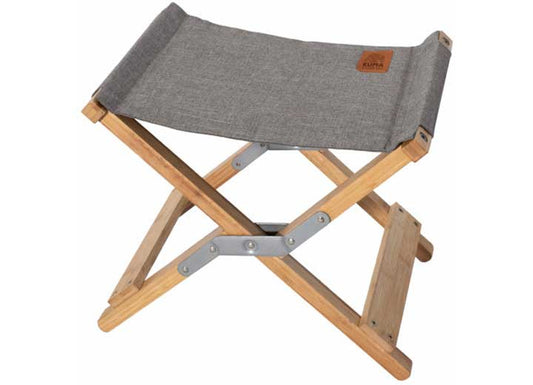 KUMA Outdoor Gear Yoho Bamboo Camping Stool – Heather Grey