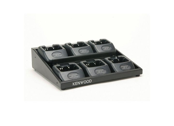 Kenwood (2021 KENWOOD KMB-28AK) 6 UNIT MULTI-CHARGER FOR NX-1000 SERIES RADIOS