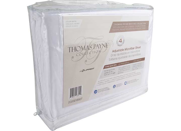 Lippert THOMAS PAYNE ADJUSTABLE MICROFIBER SHEET SET - THREE QUARTER