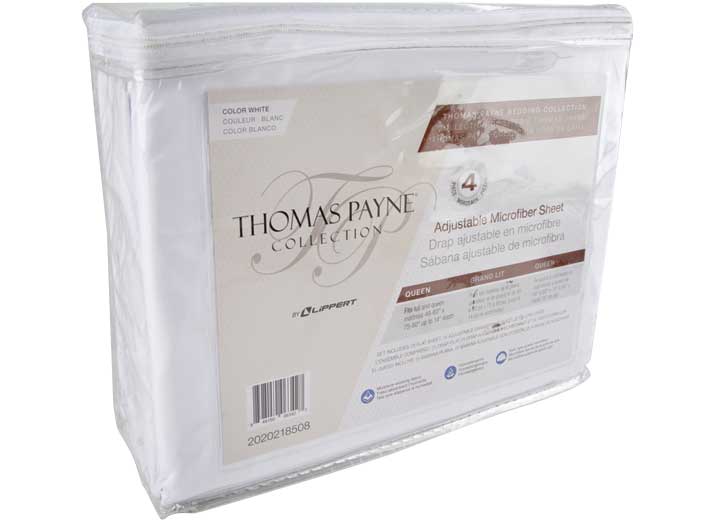 Lippert THOMAS PAYNE ADJUSTABLE MICROFIBER SHEET SET - QUEEN