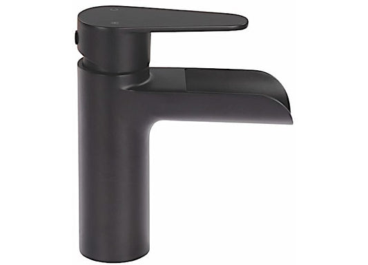 Lippert WATERFALL BATHROOM FAUCET - BLACK MATTE (RETAIL BOX)