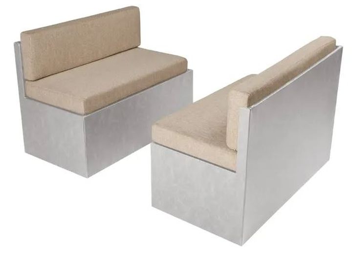 Lippert 44IN DINETTE REPLACEMENT CUSHIONS, NORLINA (SET OF 2 BOTTOM & 2 SIDE CUSHIONS)