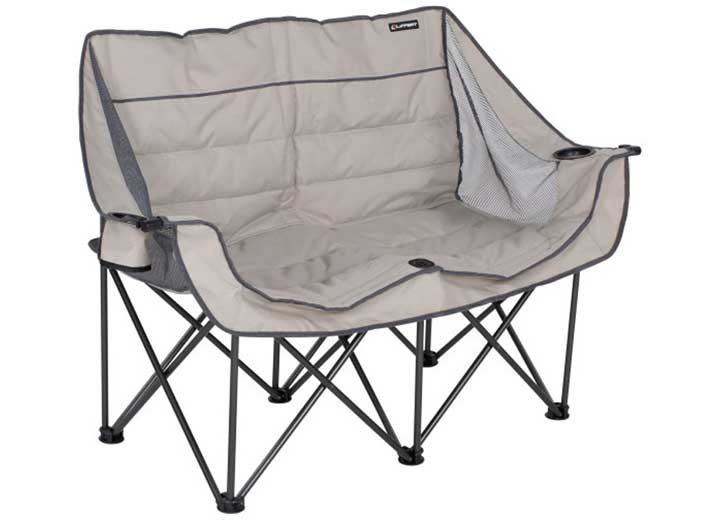 LIPPERT CAMPFIRE FOLDING LOVESEAT, SAND