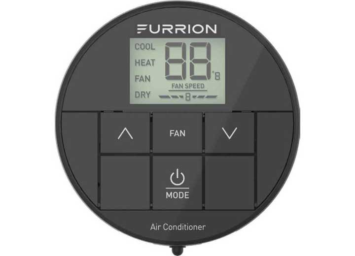 Lippert ENHANCED SINGLE ZONE BASIC BACKLIT LED WALL THERMOSTAT FOR FURRION CHILL AIR CON