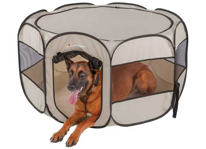 LIPPERT PORTABLE PET PLAYPEN - LARGE/X-LARGE