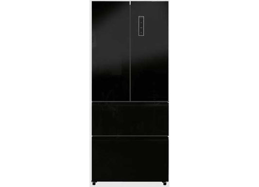 Lippert 2022 EVERCHILL 16.2 CU FT 110 VOLT REFRIGERATOR 4 DOOR (BLACK GLASS)