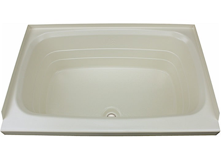 Lippert 24IN X 36IN BATHTUB; CENTER DRAIN - PARCHMENT