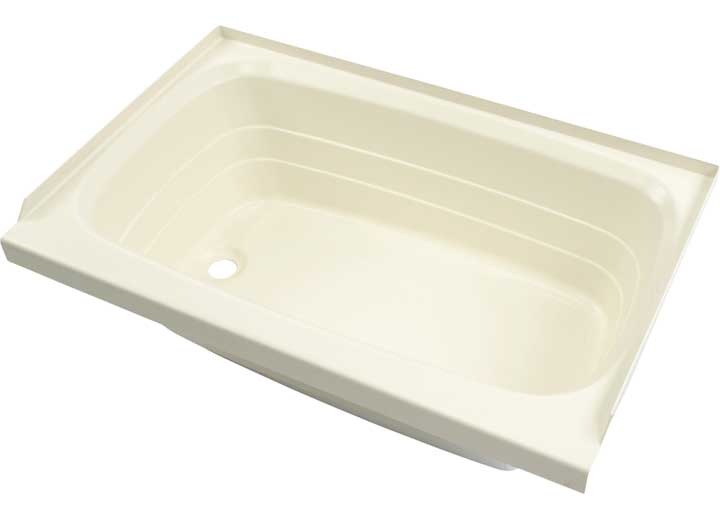 Lippert 24IN X 36IN BATHTUB; LEFT DRAIN - PARCHMENT