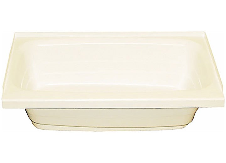 Lippert 24IN X 36IN BATHTUB; RIGHT DRAIN - PARCHMENT