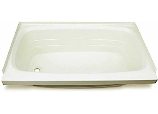 Lippert 24IN X 46IN BATHTUB; LEFT DRAIN - PARCHMENT