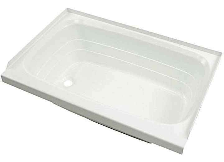Lippert 24IN X 36IN BATHTUB; LEFT DRAIN - WHITE
