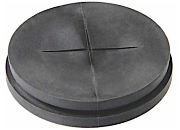 Lippert NOTCHED DIAPHRAGM GROMMET, .75 ID X 1 OD, BLACK, FOR MANUAL OVER-RIDE HOLE