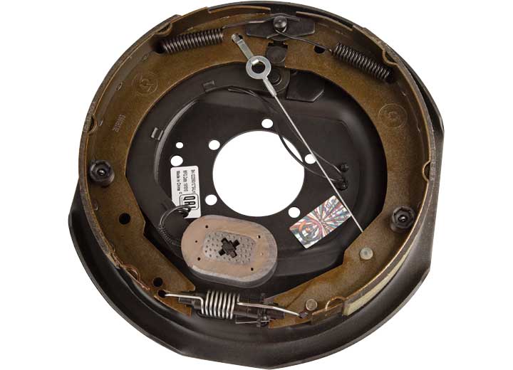 Lippert Forward Self-Adjusting Brake Assembly - 12"x2", Driver Side, 5-Bolt, 4000-7000 lb. Axle
