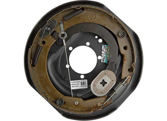 Lippert Forward Self-Adjusting Brake Assembly - 12"x2", Passenger Side, 5-Bolt, 4000-7000 lb. Axle